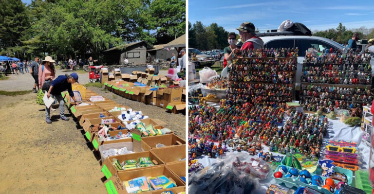 The Sprawling Massachusetts Flea Market Where You Can Eat, Shop, And Wander For Hours In 2026