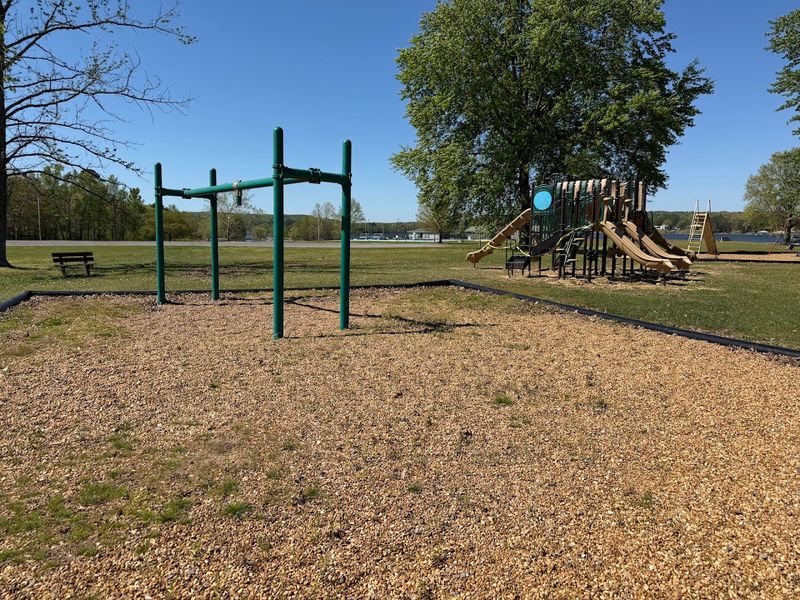 Playgrounds And Sports Courts Keep Everyone Busy Between Lake Stops