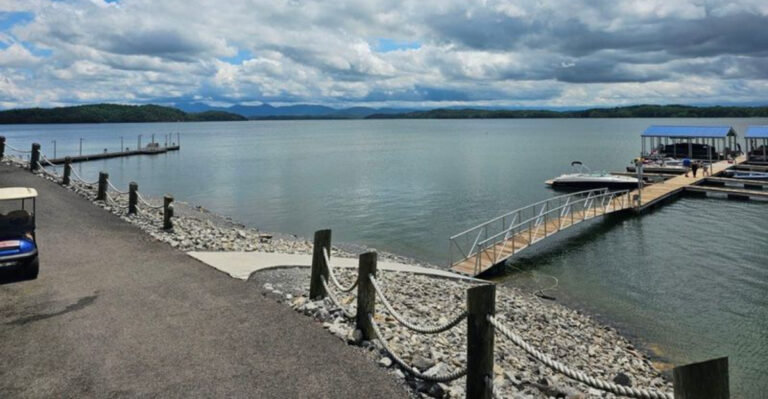The Tennessee Lake Where Clear Stones Sparkle Like Diamonds Along The Shore