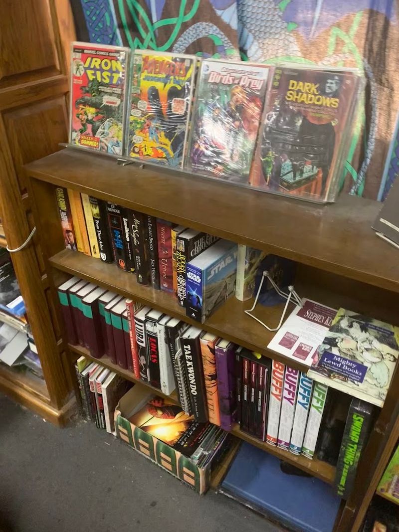 The Shelves Go Far Beyond Traditional Books