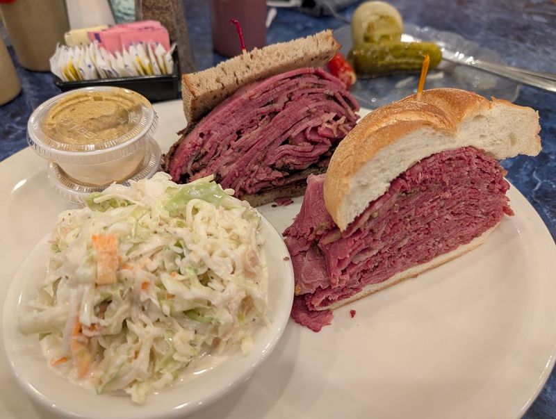 You Can Choose Pastrami Corned Beef Or A Hearty Combination Of Both