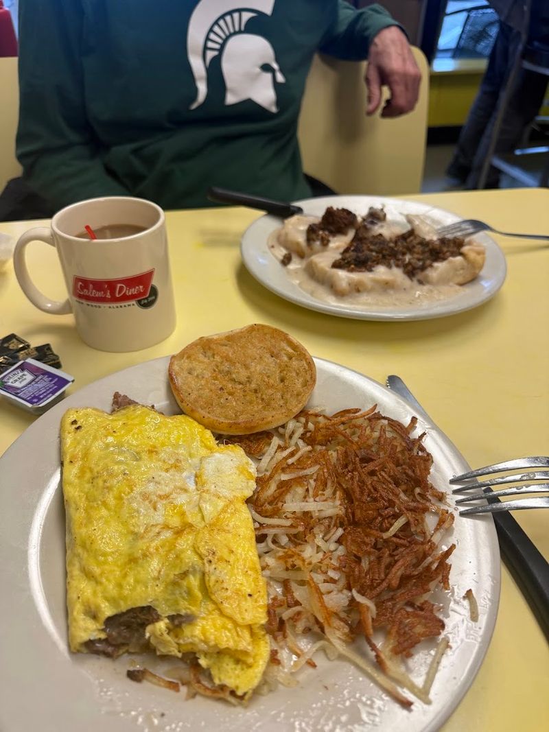 The Philly Omelet Brings The Diner's Famous Cheesesteak To Breakfast