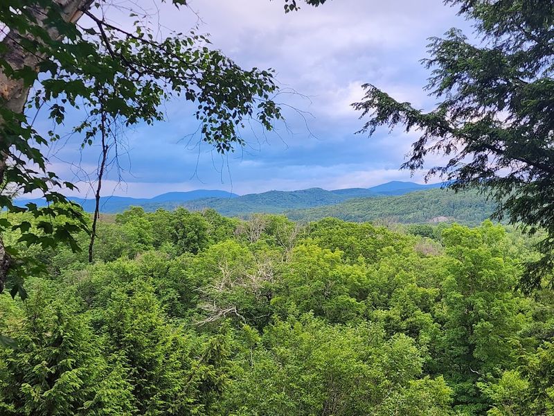 Mountain Views Compete With Whatever Is On Your Plate