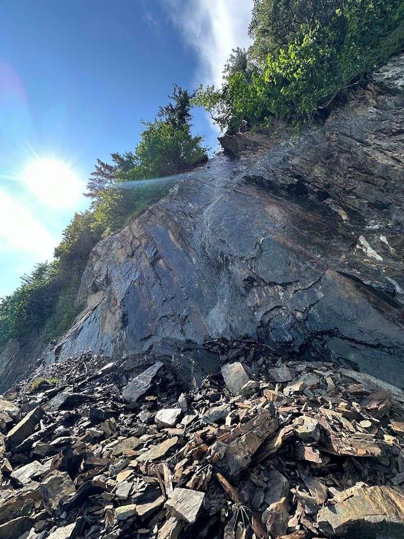 Geology Written In Stone Along The Descent