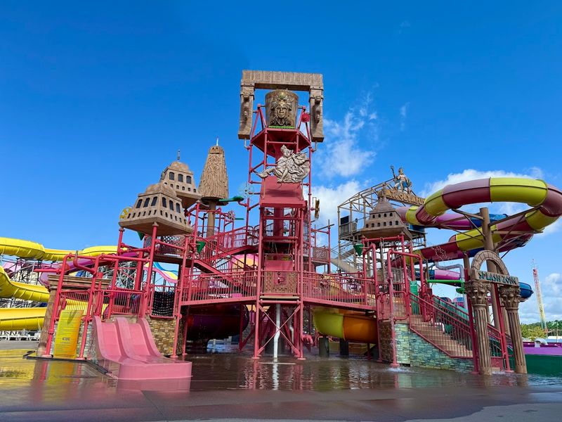 Icaria Splash 'n Slide Gives Younger Kids Their Own Water Zone