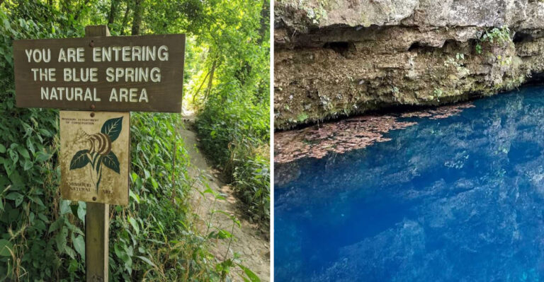 The Water At This Missouri Spring Is So Impossibly Blue That Seeing It In Person Is The Only Way To Believe It