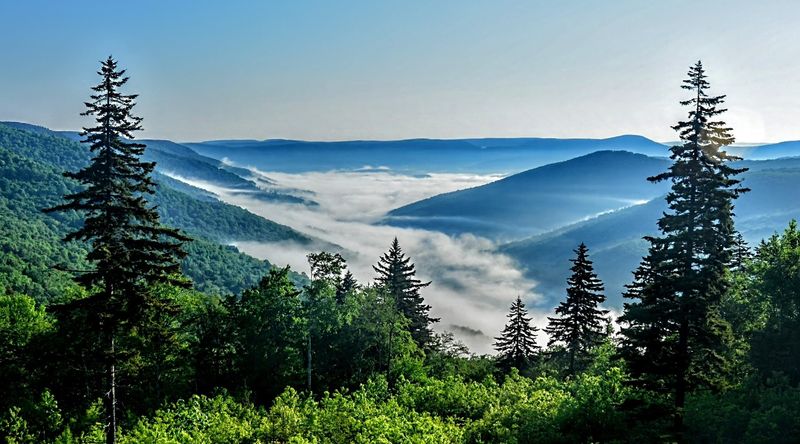 Panoramic Views Of Mountain Ranges