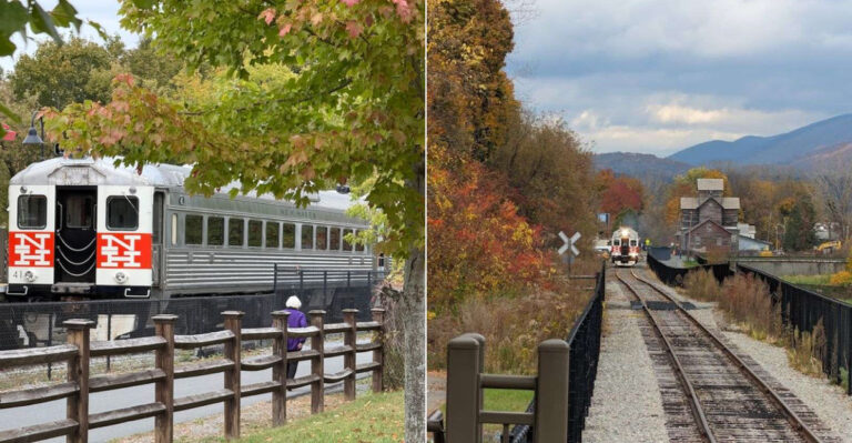 The Western Massachusetts Train Ride Where Peak Fall Foliage Steals The Show