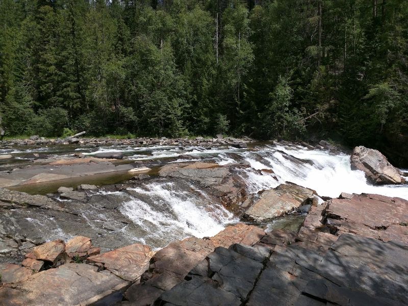 Yaak Falls Shows The River At Its Most Powerful
