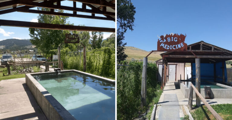 Thermal Springs, Wildlife Crossings And Unbelievable Views Are All You Need To Relax On This Montana Road Trip