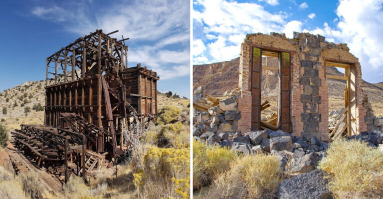These 9 Nevada Trails And Backroad Adventures Lead To Forgotten Mines, Mills, And Ghost Towns