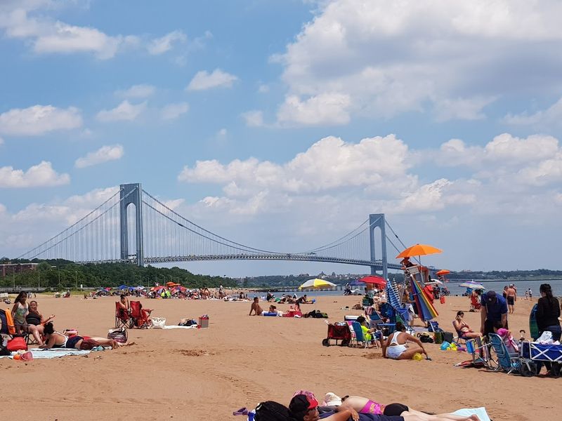 Franklin D. Roosevelt Boardwalk And Beach
