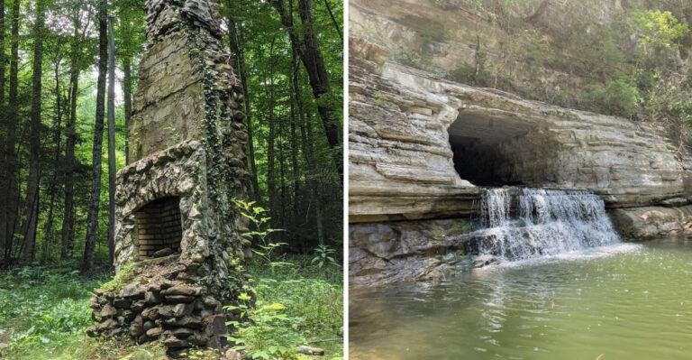 These Tennessee Hikes Lead To The Ruins Of Forgotten Mills, Mines, And Mountain Settlements