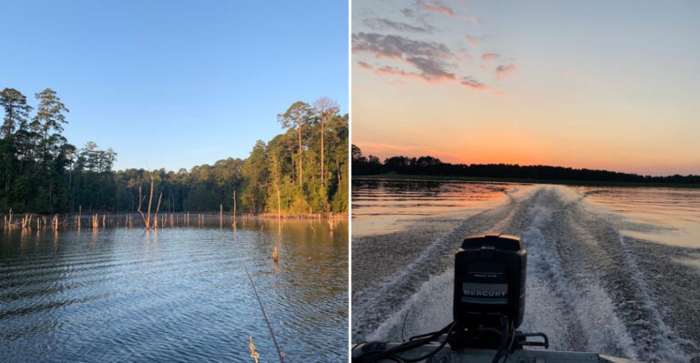 This 1100 Acre Mississippi Lake Offers A Peaceful Swimming Area And Scenic Outdoor Adventures