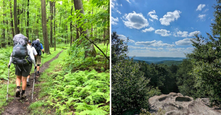 This 70-Mile Pennsylvania Trail Leads To Ridge Views Most Hikers Never See
