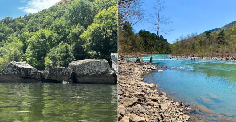This Arkansas Swimming Paradise Has Crystal-Blue Water Made For Summer