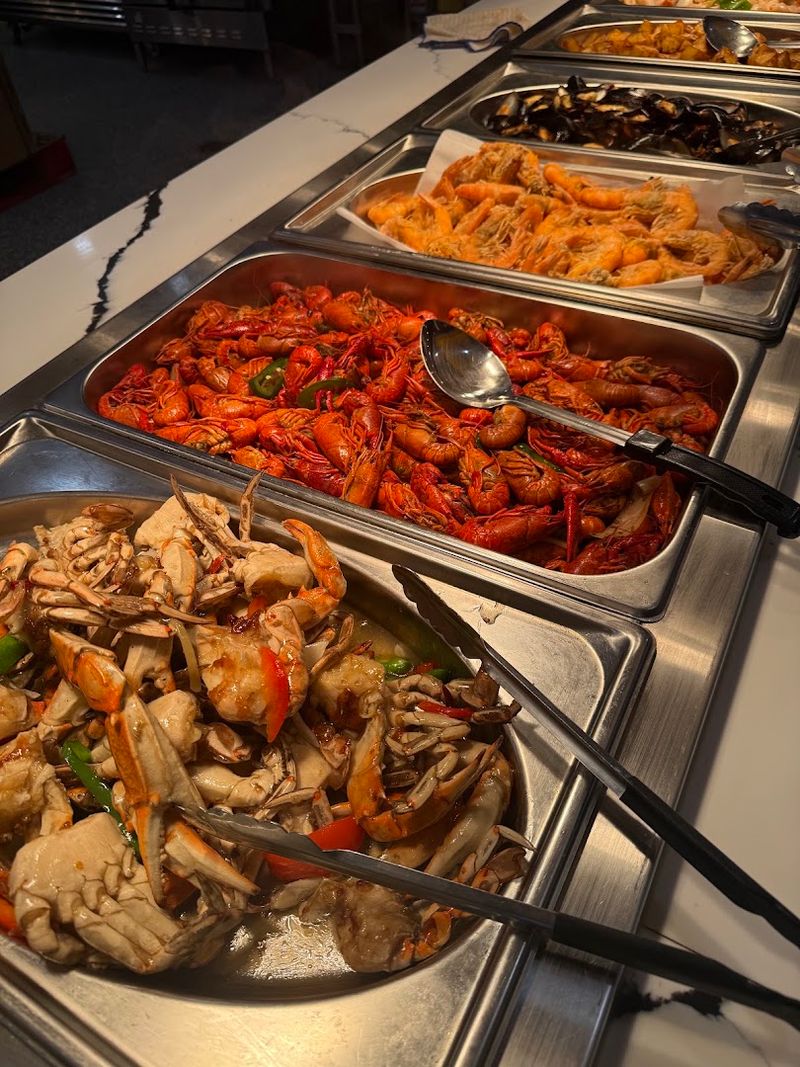 Variety Of Seafood Selection