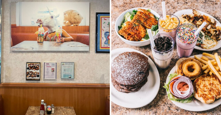 This Breezy Coastal Diner In New York Is Perfect After A Day At The Beach
