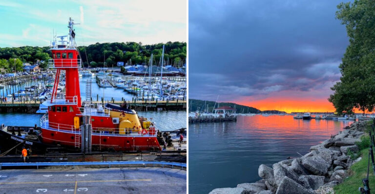 This Coastal Long Island, New York Town Hasn’t Changed Its Main Street In 60 Years