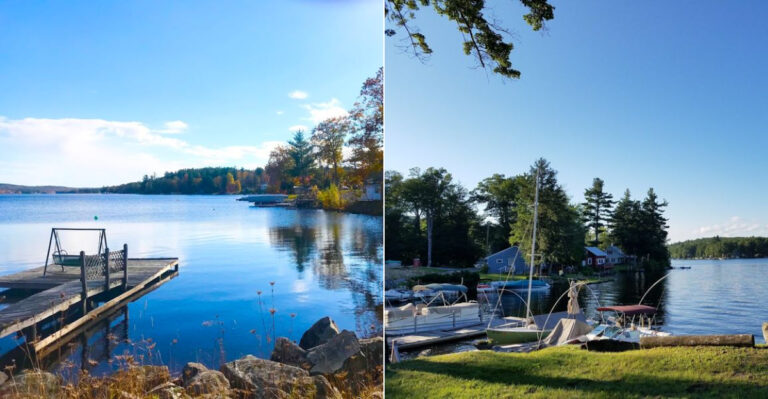 This Crystal Clear Mountain Beach Feels Like A Hidden Massachusetts Oasis