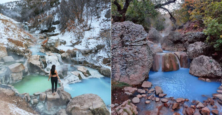 This Desert Hot Spring In Utah Looks Like It Was Dropped In From Iceland