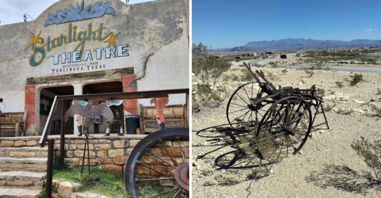 This Forgotten Texas Desert Town Looks Like A Real-Life Western Movie Set