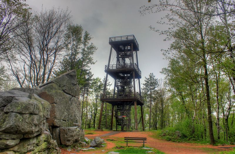 Rib Mountain Rises Higher Above Its Surroundings Than Any Other Wisconsin Hill