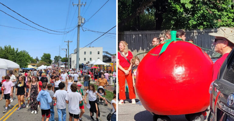 This Free Tennessee Festival Turns A Nashville Neighborhood Into One Giant Tomato Party