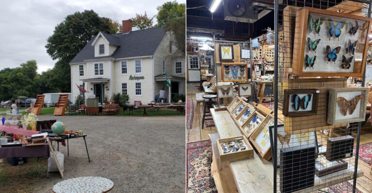 This Giant Massachusetts Antique Barn Could Keep Collectors Browsing For Days