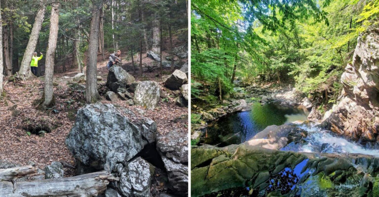 This Half-Mile Massachusetts Trail Is Our July Waterfall Hike Of The Month