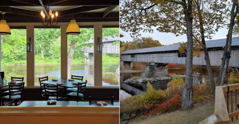 This Hidden New Hampshire Riverside Diner Has Unforgettable Pie And A View To Match