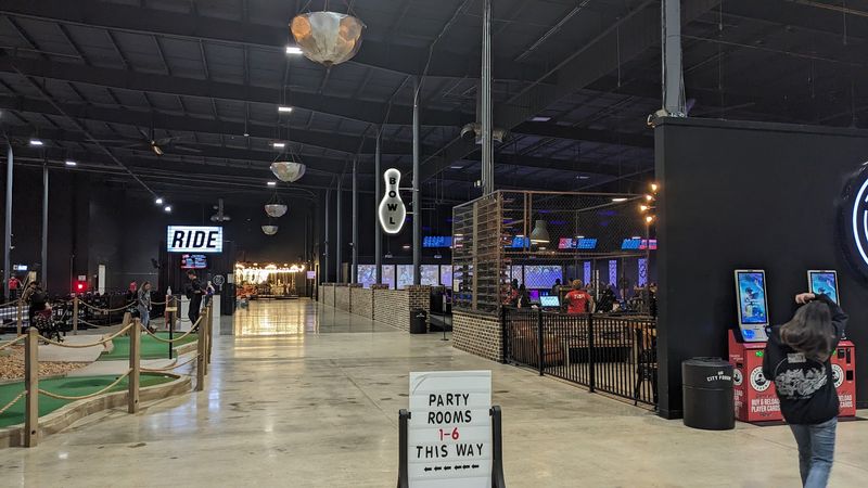 A Grand Indoor Panorama Of Pastimes