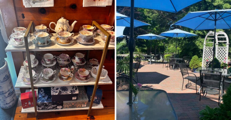 This Historic Massachusetts Tea Room Feels Like A British Countryside Escape
