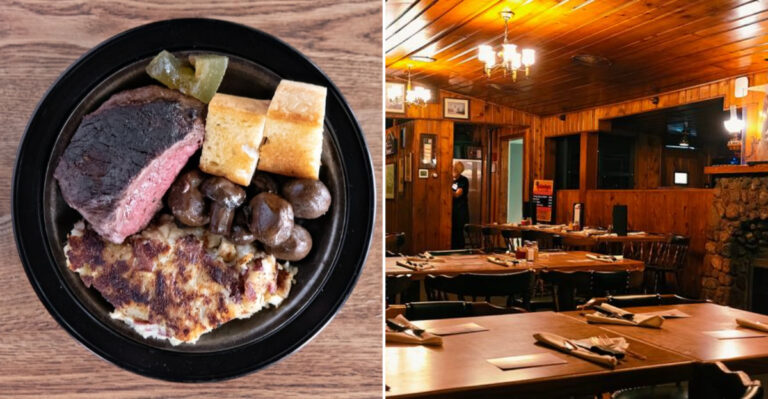 This Historic Minnesota Steakhouse Still Serves A Full Steak Dinner With Free Sides