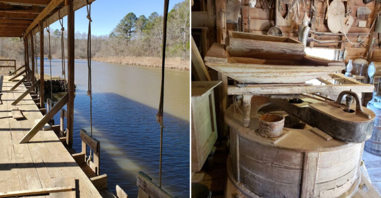 This Historic Mississippi Water Mill Has Been Grinding Corn Since 1790 Without Missing Its Heritage