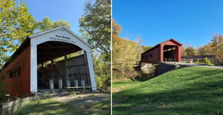 This Indiana Road Trip Showcases 11 Of The Most Picturesque Covered Bridges In The Country