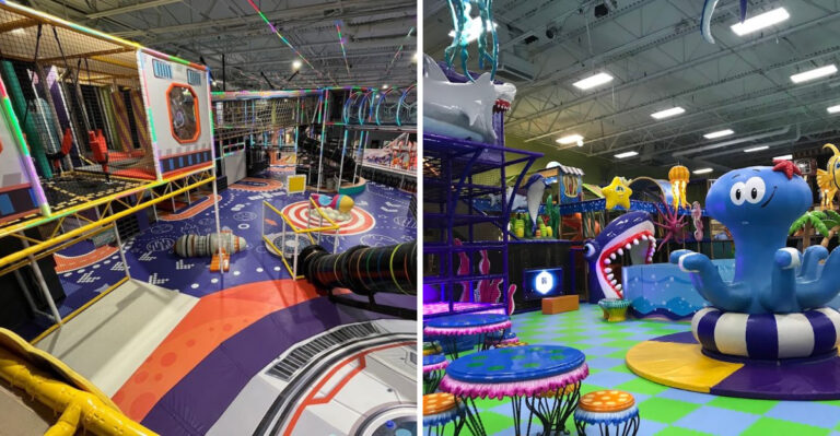 This Indoor Family Playground In Georgia Is Bigger Than You’d Expect, And Worth The Trip