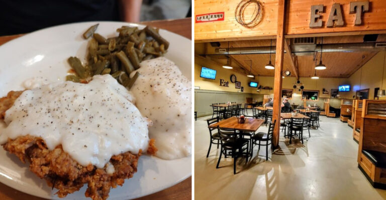 This Kansas Diner Draws Crowds For Its Absolutely Massive Chicken-Fried Steak