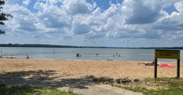 This Little-Known Tennessee Beach Offers A Relaxing Day Beside Old Hickory Lake