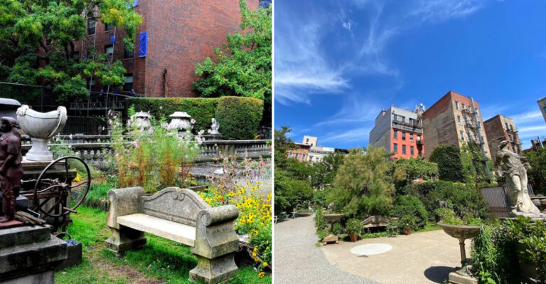 This Magical New York Garden Hosts Free Outdoor Movie Nights All Summer Long In 2026
