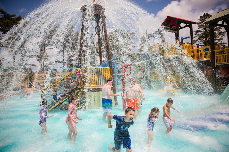 The Splash And Roar Of Water Play
