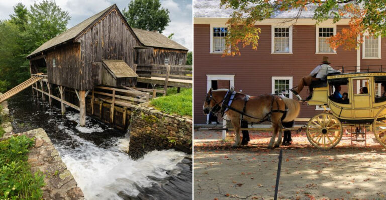 This Massachusetts Museum Rebuilt An Entire 1830s New England Town, Acre By Acre