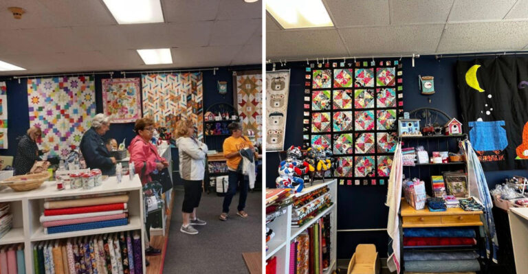 This Massachusetts Sewing Shop Offers Fabric, Classes, And Longarm Quilting Under One Roof
