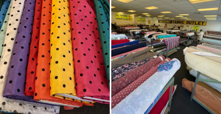 This Massive Michigan Fabric Outlet Is A Dream Come True For Quilters, Crafters And DIY Fans