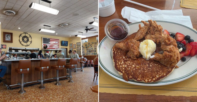 This Mississippi Diner Has Chicken And Waffles That Are Worth The Morning Drive
