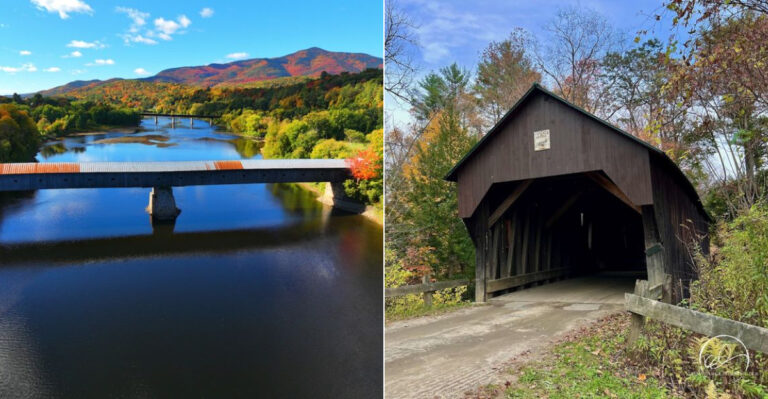 This New Hampshire Road Trip Leads To Covered Bridges And A Perfect Village Green