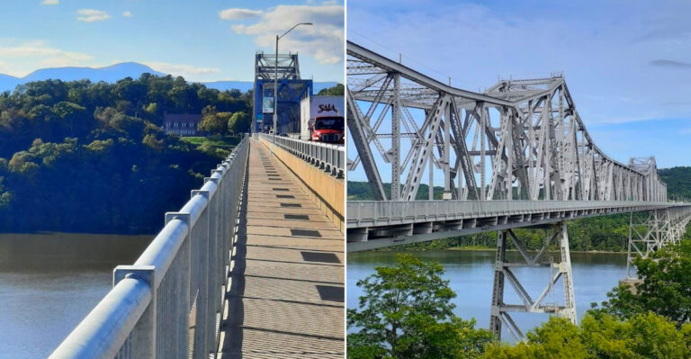 This New York Bridge Gives You The Unforgettable Feeling Of Walking High Above The Hudson With The Catskills All Around You