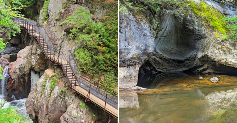 This New York Nature Park Has The Largest Marble Cave Entrance In The Eastern United States