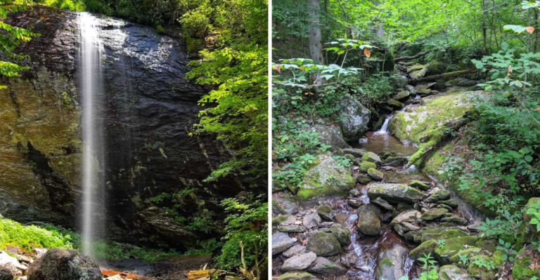 This North Carolina Waterfall Remains One Of The State’s Best Kept Secrets