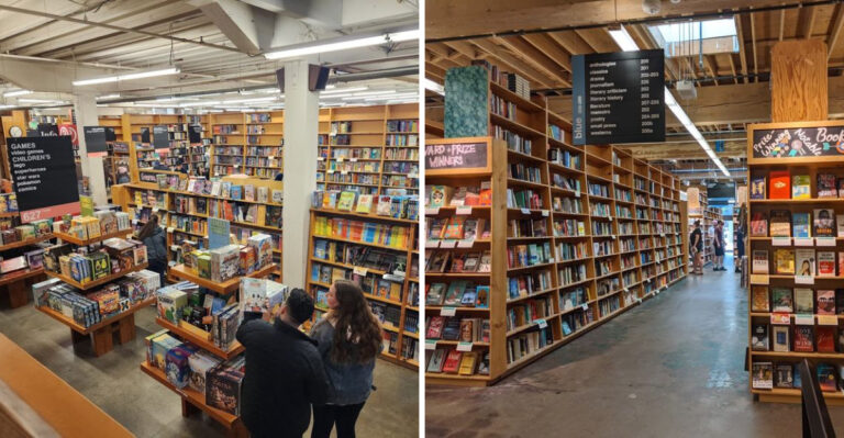 This Oregon Bookstore Has Enough Shelves To Keep You Busy For Hours